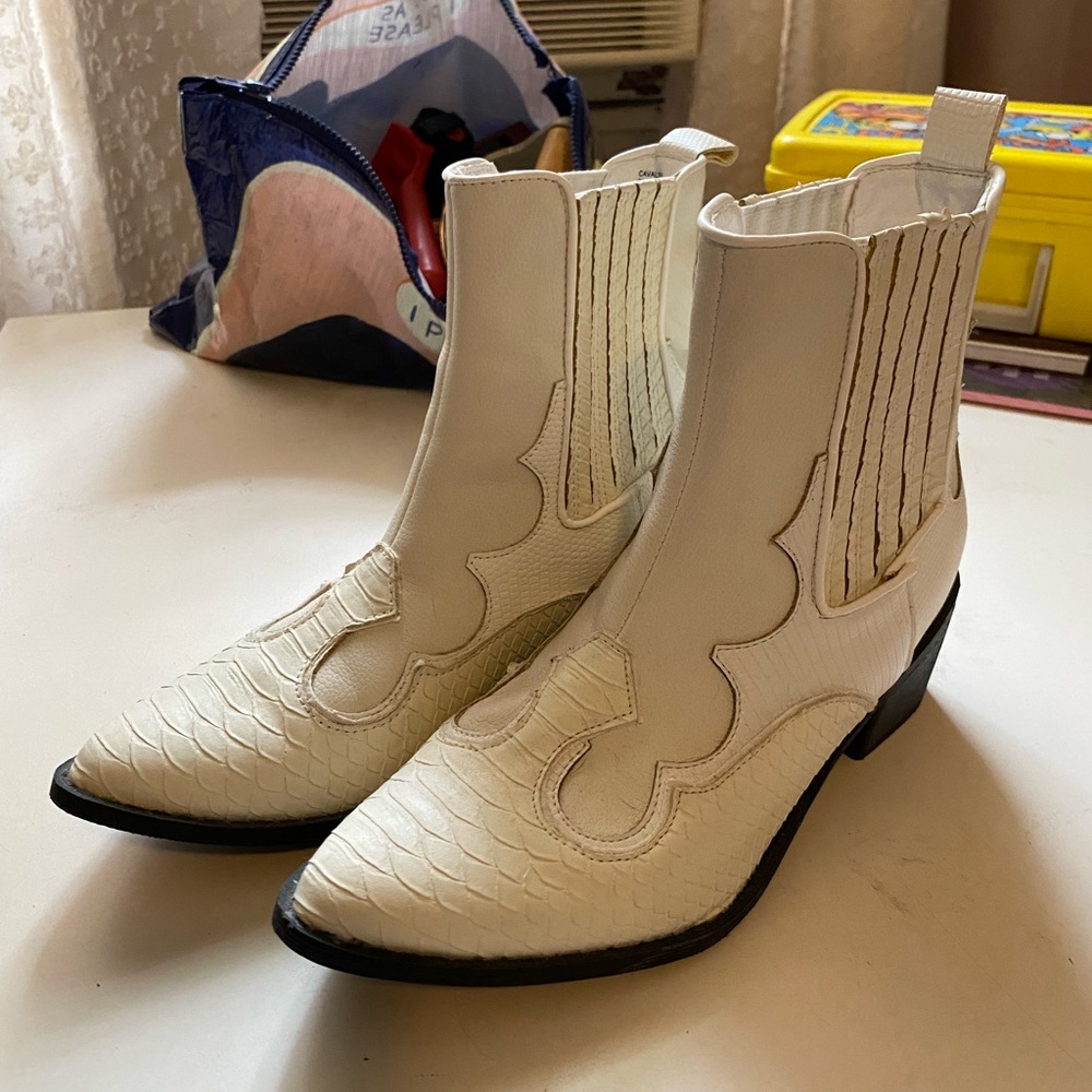 Anthropologie cowboy boots